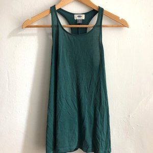 Flowy green Old Navy tank top XS